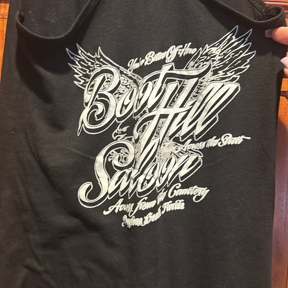 Boot Hill saloon in Daytona beach ladies racer back tank - Picture 5 of 5